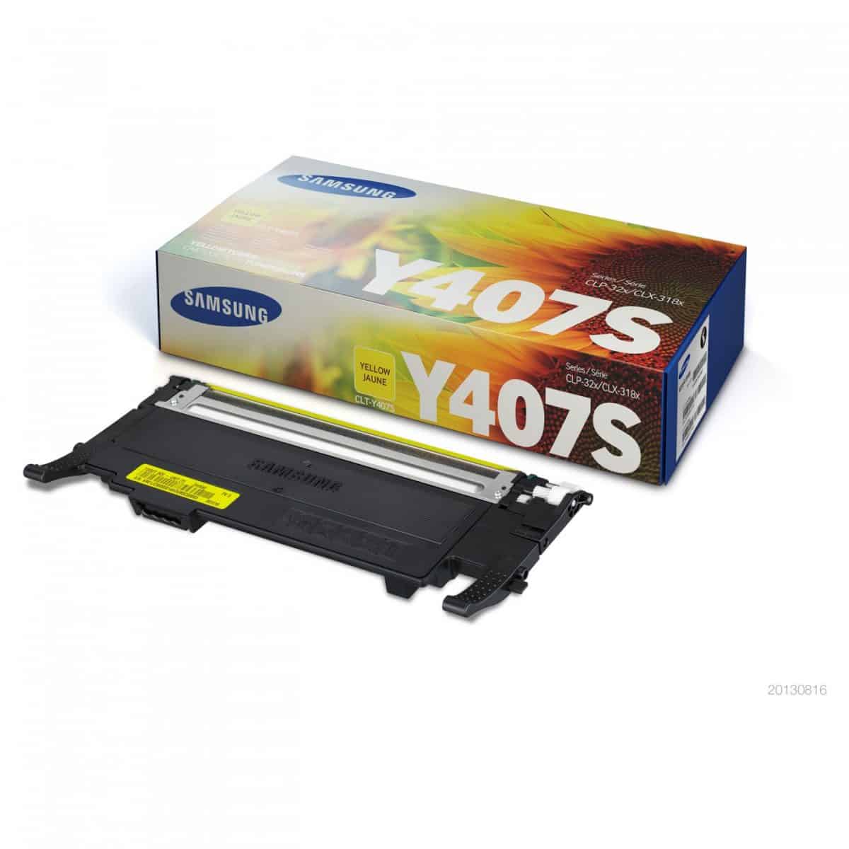 Samsung CLTY407S Yellow Toner