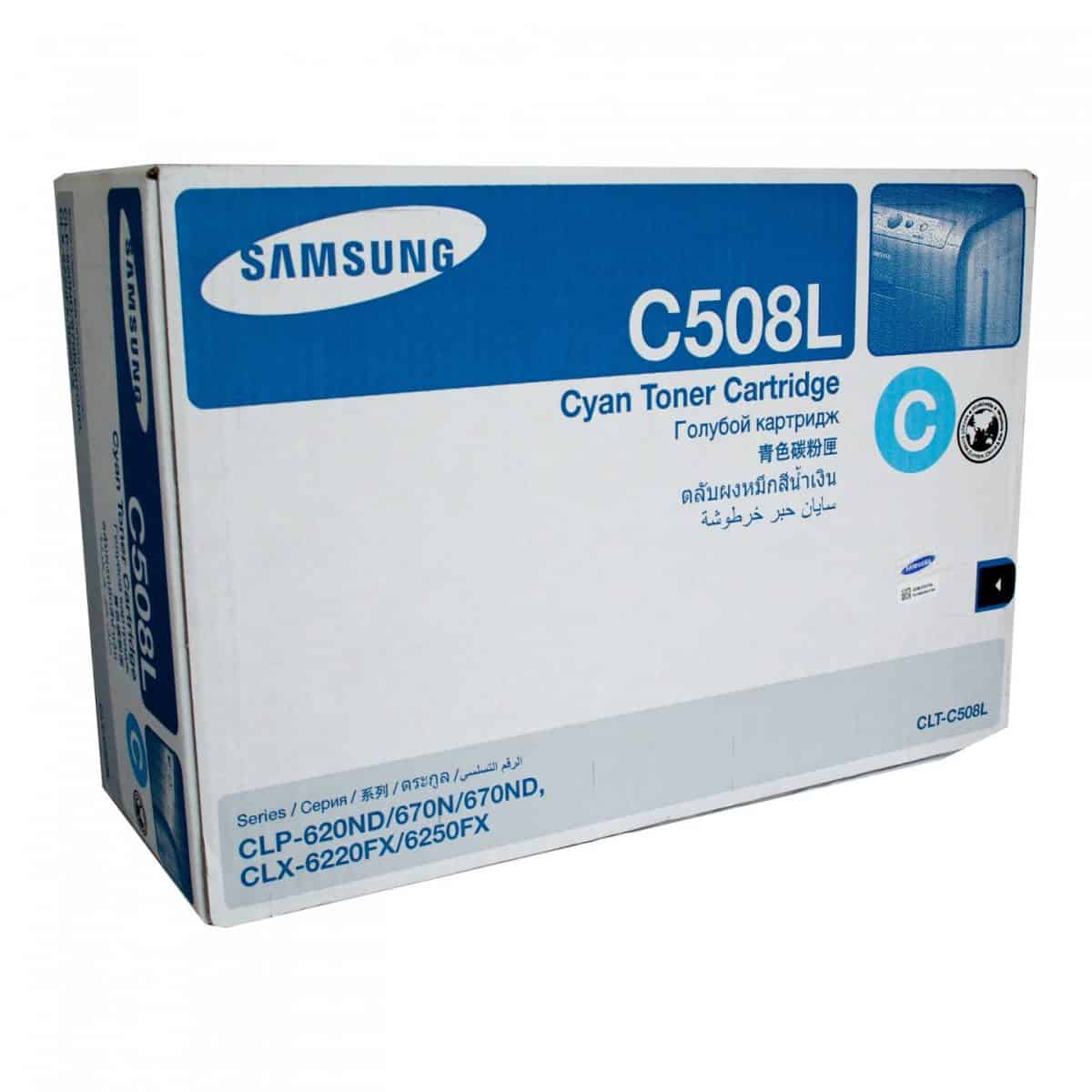 Samsung CLTC508L Cyan Toner