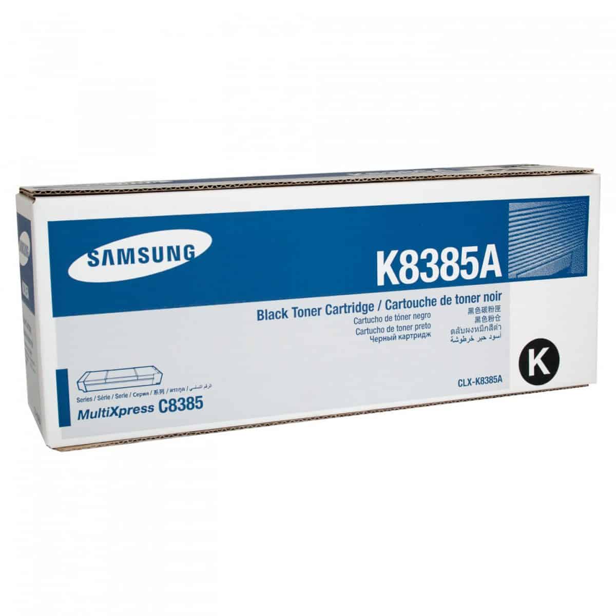 Samsung CLXK8385A Black Toner