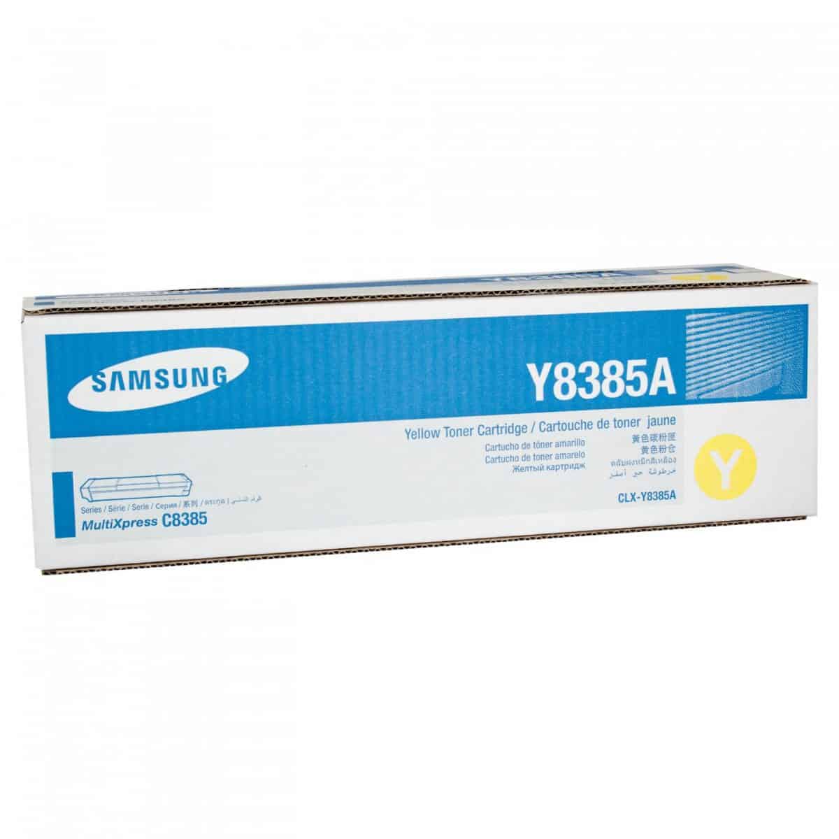 Samsung CLXY8385A Yell Toner