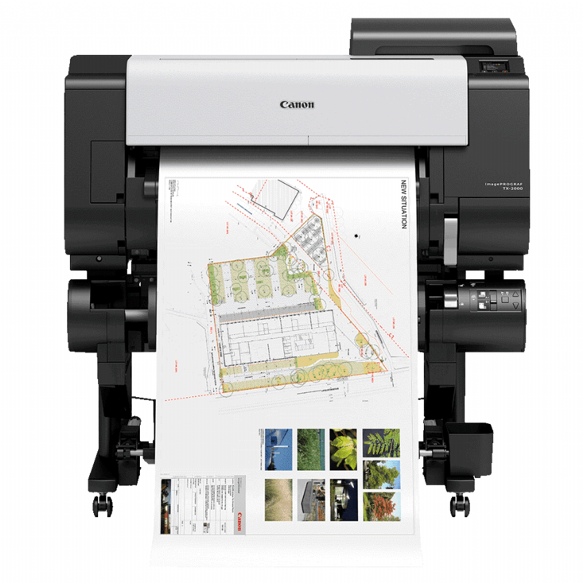 Canon 5 Colour Pigment Technical iPFTX-2000 Large Format Printer