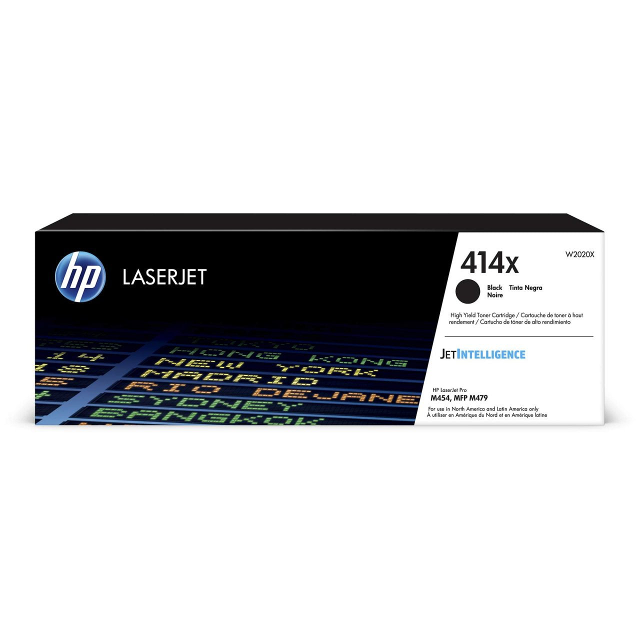 HP #414X Black Toner Cartridge (W2020X)