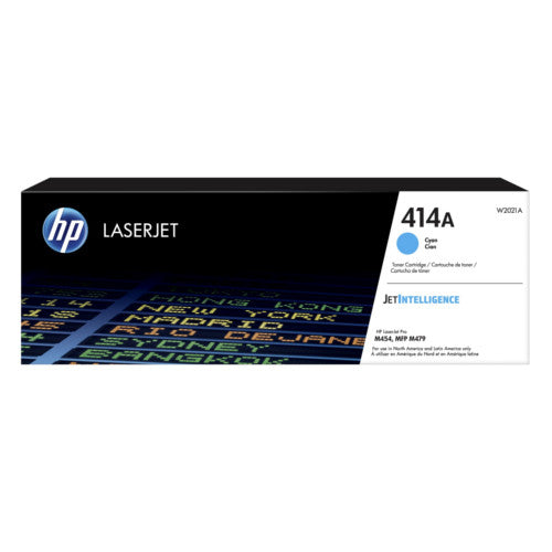 HP #414A Cyan Toner Cartridge (W2021A)