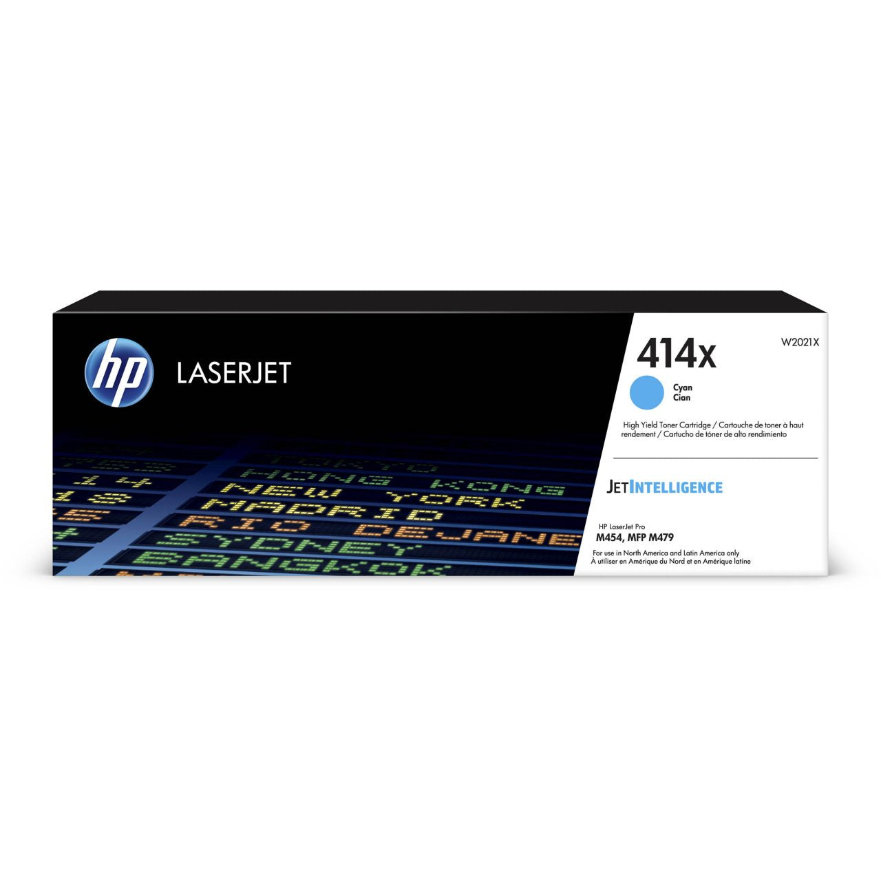 HP #414X Cyan Toner Cartridge (W2021X)