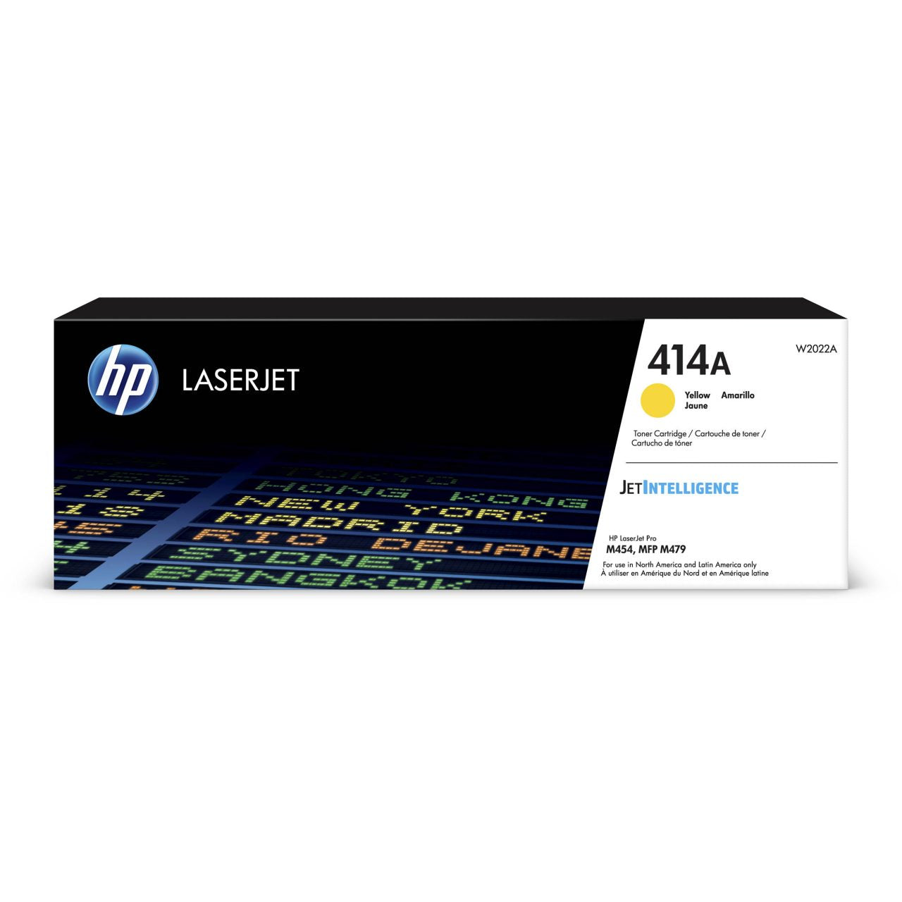 HP #414A Yellow Toner Cartridge (W2022A)