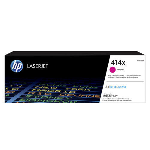 HP #414X Magenta Toner Cartridge (W2023X)
