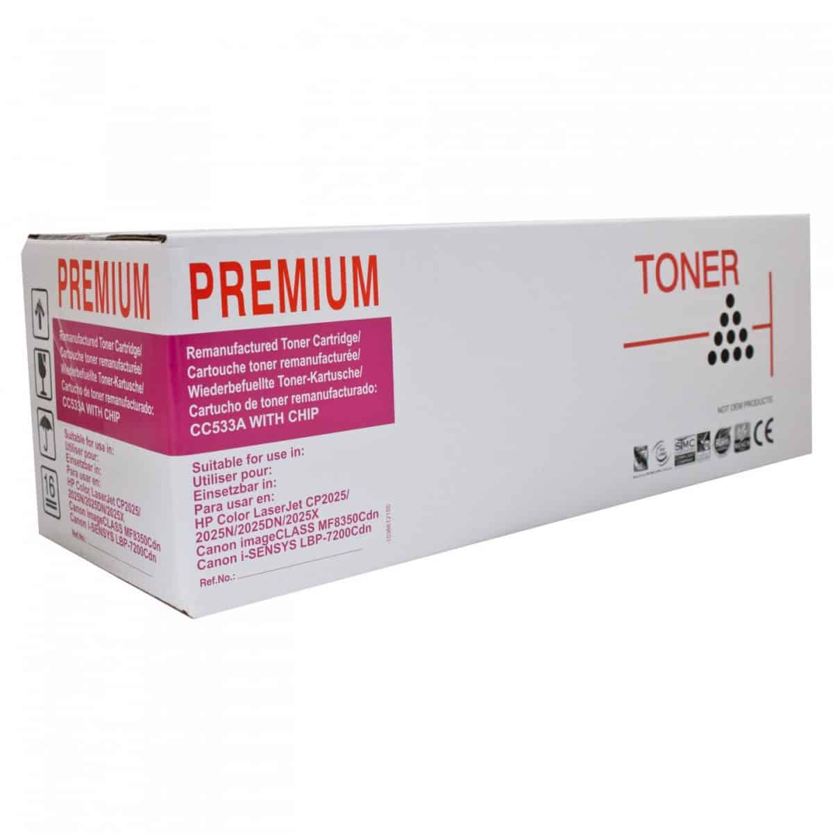 Reman CC533A #304A Magenta Cartridge