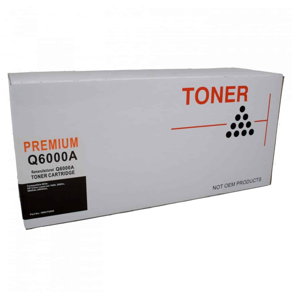 Reman Q6000A #124A Black Cartridge