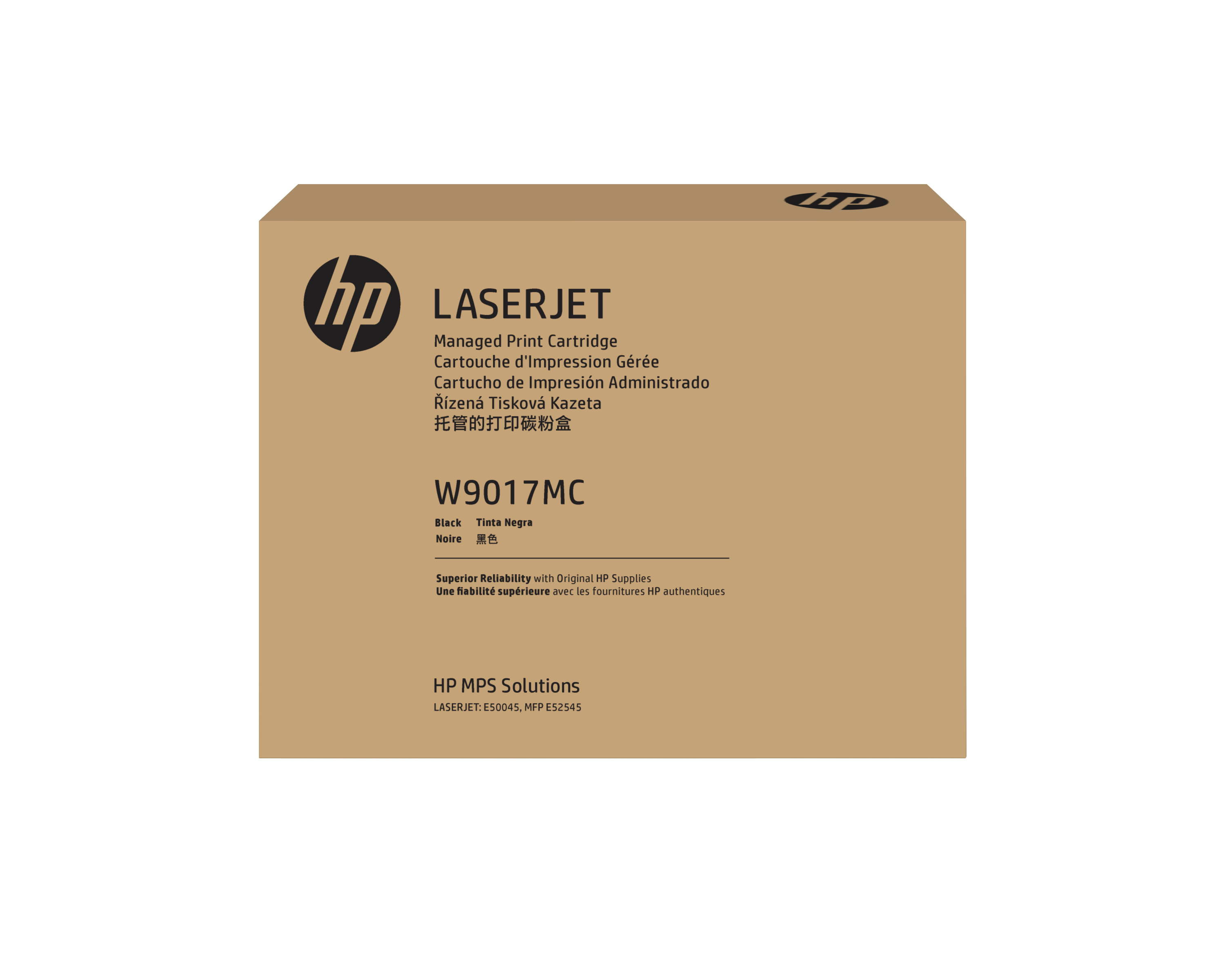 HP Black Managed LJ Toner Cartridge (W9017MC)
