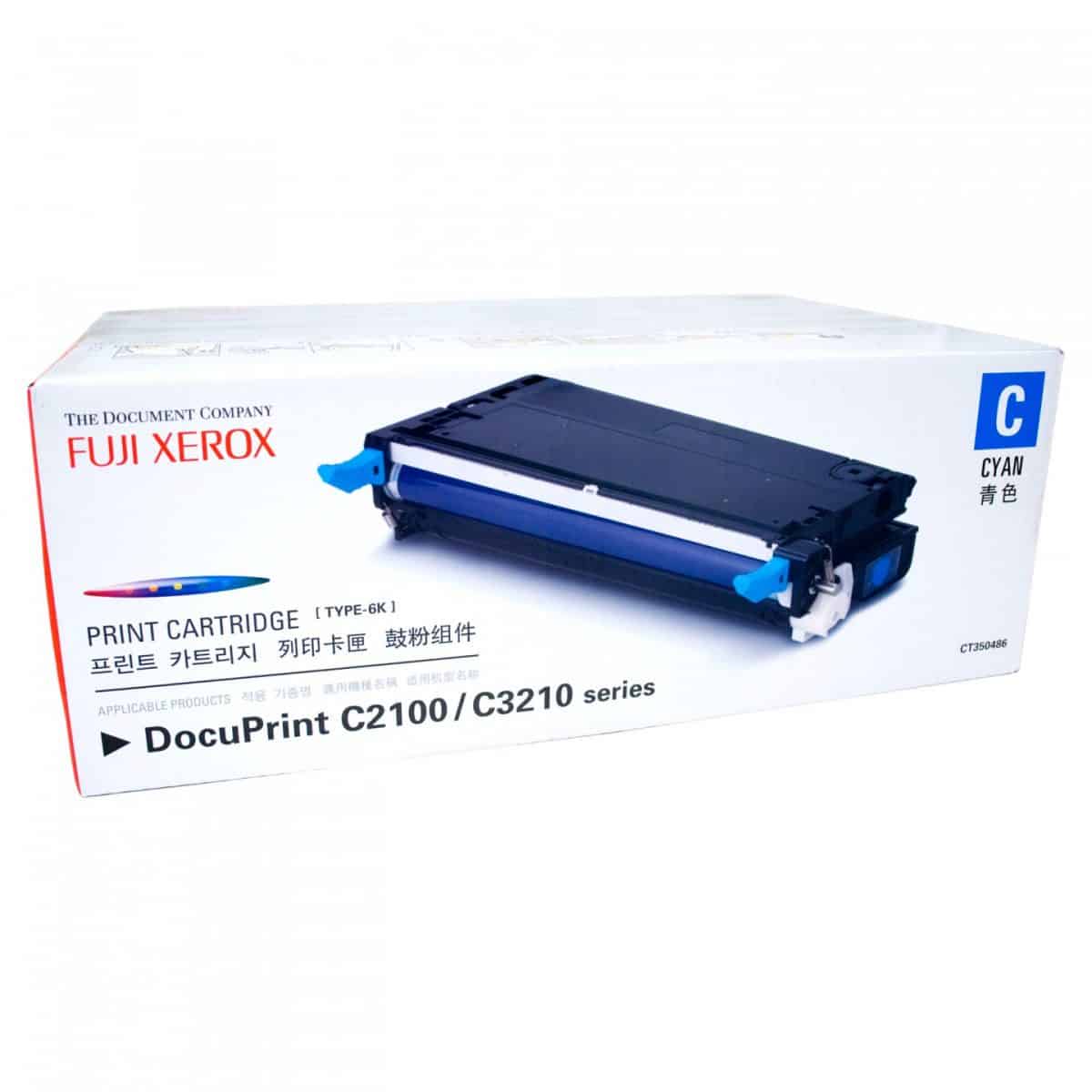 Fuji Xerox CT350486 Cyan Toner