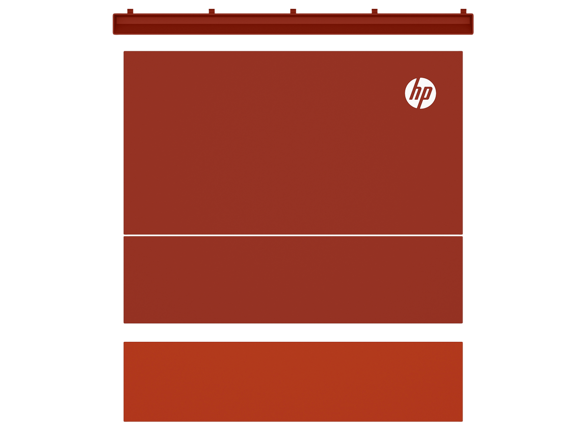 HP Color LaserJet X579 Comet Red Color Panel Kit - White BG