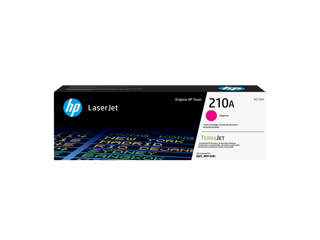 HP 210A Magenta Toner Cartridge W2103A W2103-00016b DM1