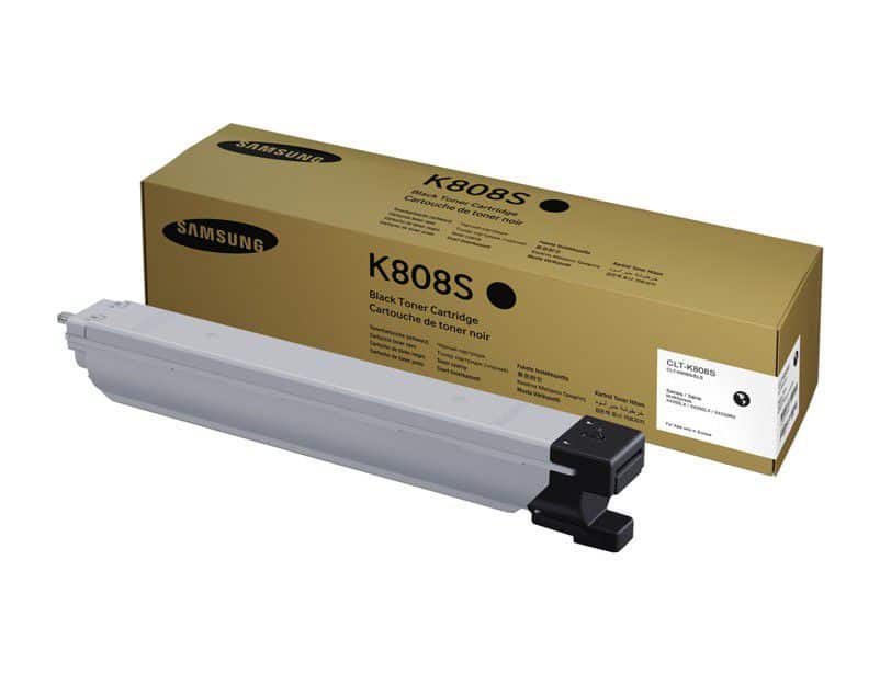 SAMSUNG 808 Black Toner Cartridge - 23k page yield (CLT-K808/SEE)