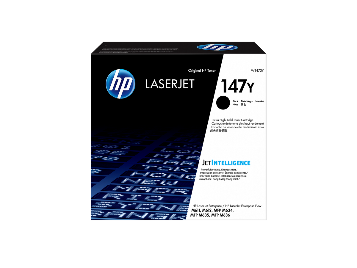 HP 147Y Black Extra High Yield Toner Cartridge W1470Y W1470-00903a USRow