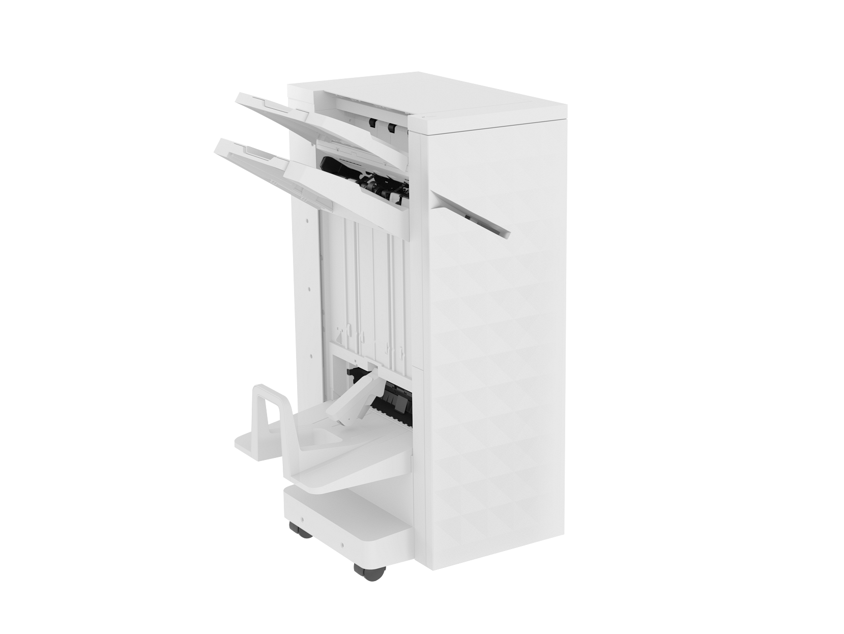 HP LaserJet Booklet Finisher 6GW51A, right view