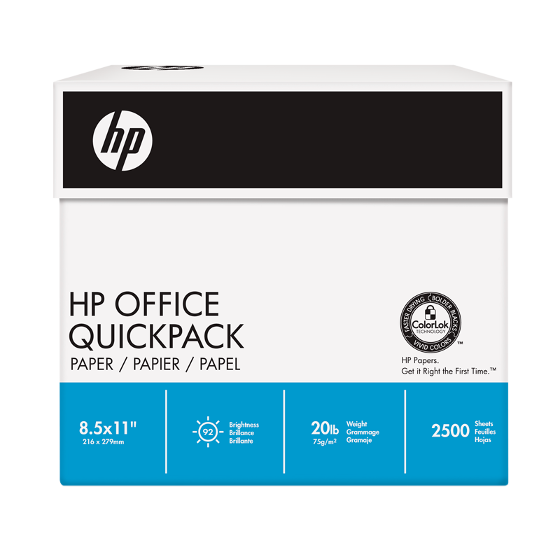 HP Office QuickPack-Letter/2500 sheet