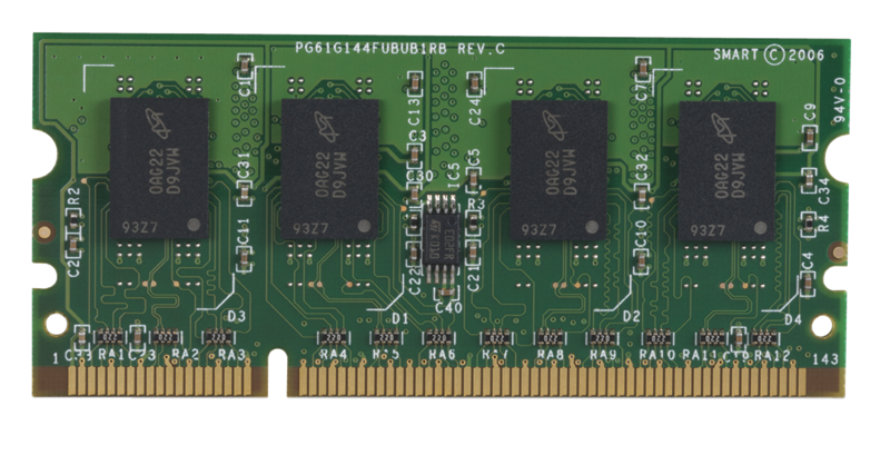 HP LaserJet DDR2 DIMMs