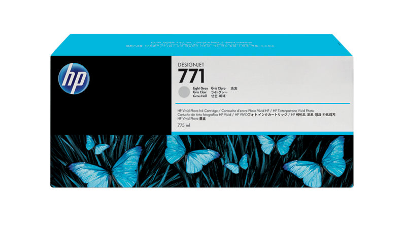 HP 771 775-ml Light Gray Designjet Ink Cartridge
