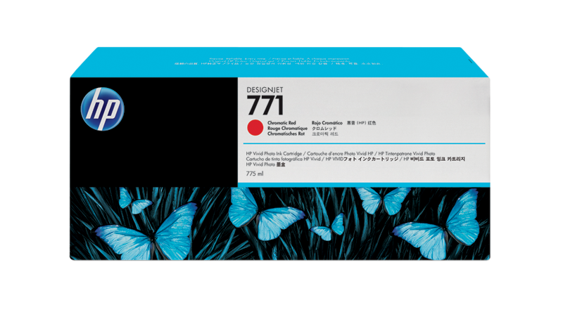 HP 771 775-ml Chromatic Red Designjet Ink Cartridge