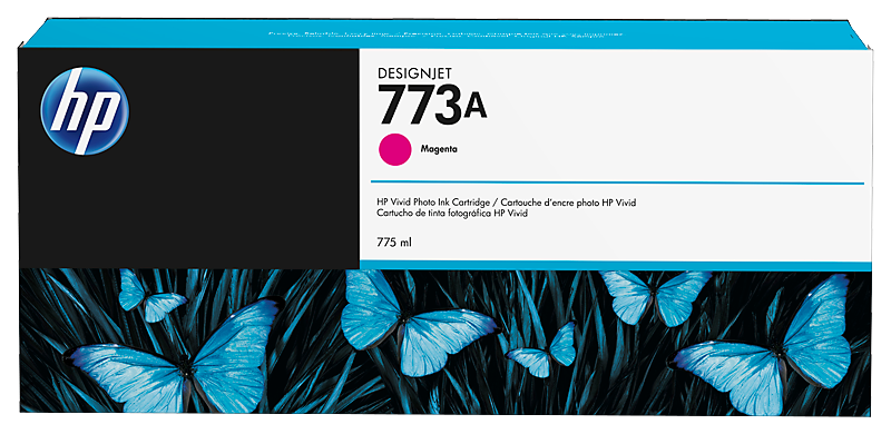 HP 773A 775-ml Magenta Designjet Ink Cartridge