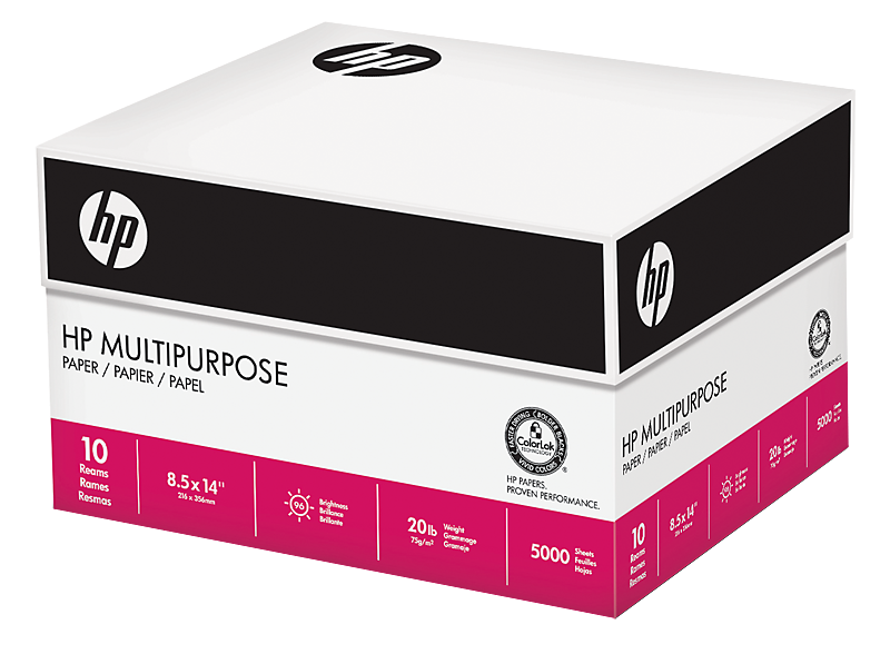 HP Multipurpose Paper-10 reams/Legal/8.5 x 14 in