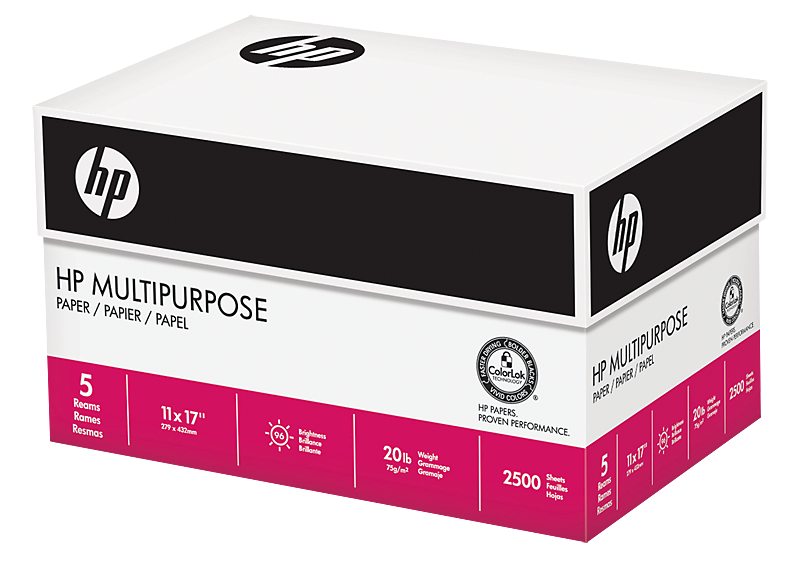 HP Multipurpose Paper-5 reams/Tabloid/11 x 17 in