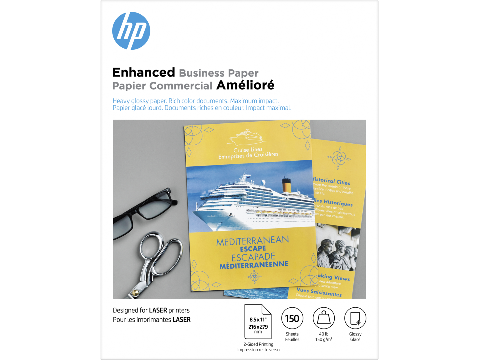 HP Laser Glossy Brochure Paper