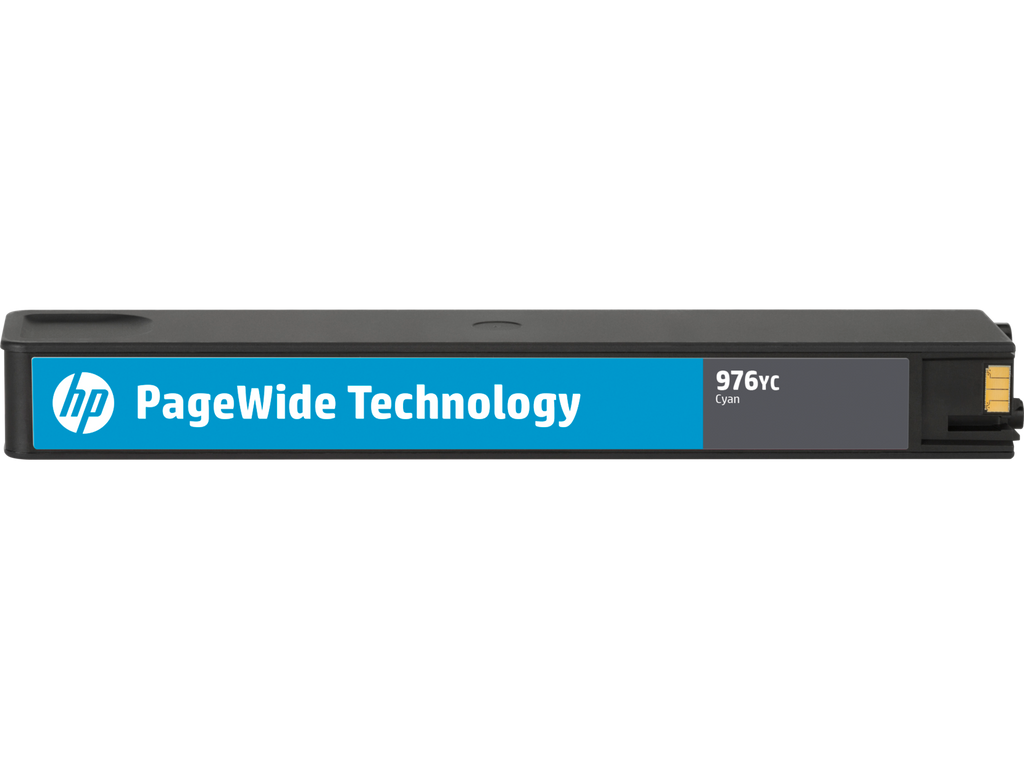 HP L0S29YC Extra High Yield Cyan Contract Original PageWide Cartridge, Center Facing