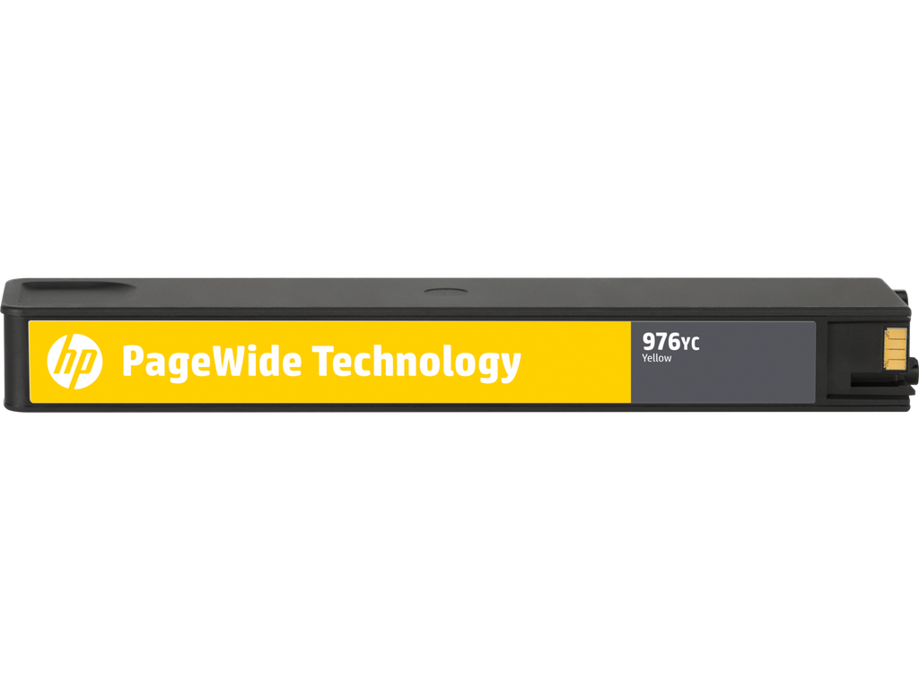 HP L0S31YC Extra High Yield Yellow Contract Original PageWide Cartridge, Center Facing
