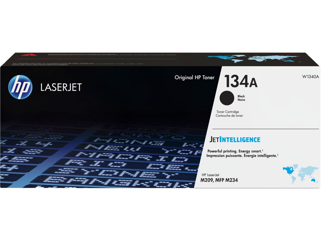HP 134A Black Toner Cartridge W1340A W1340-00901 DM1