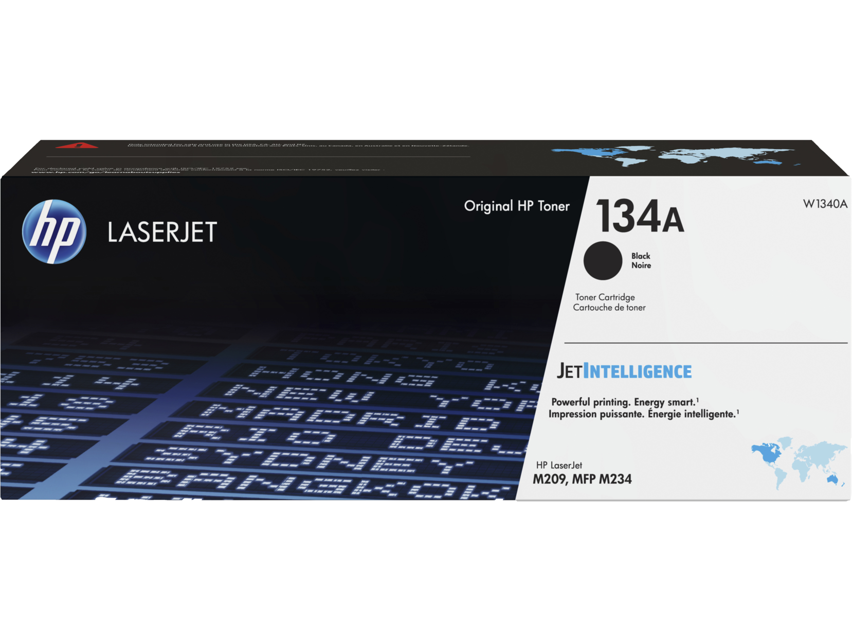 HP 134A Black Toner Cartridge W1340A W1340-00901 DM1