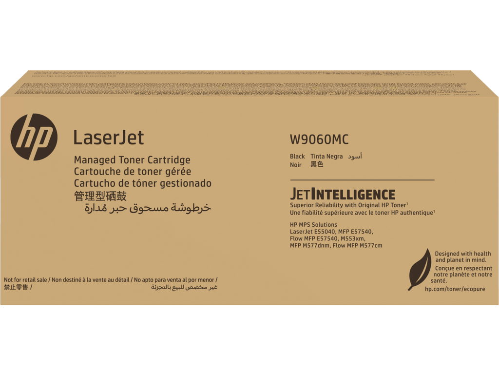 HP W9060MC Black Managed Toner Cartridges W9060-00004a WW