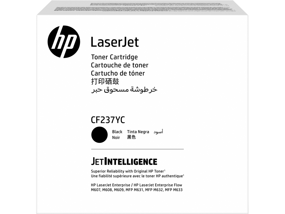 HP CF237YC Black Toner Cartridge - CF237-00911a WW