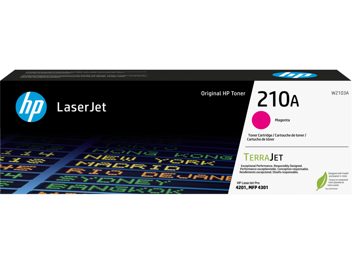 HP 210A Magenta Toner Cartridge W2103A W2103-00016a DM1