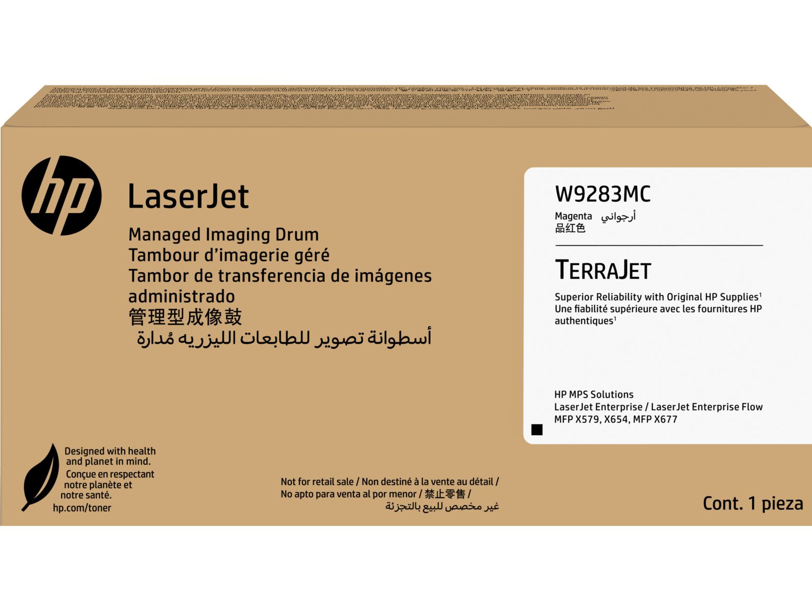 HP W9283MC Magenta Managed Imaging Drum W9283-00001a WW