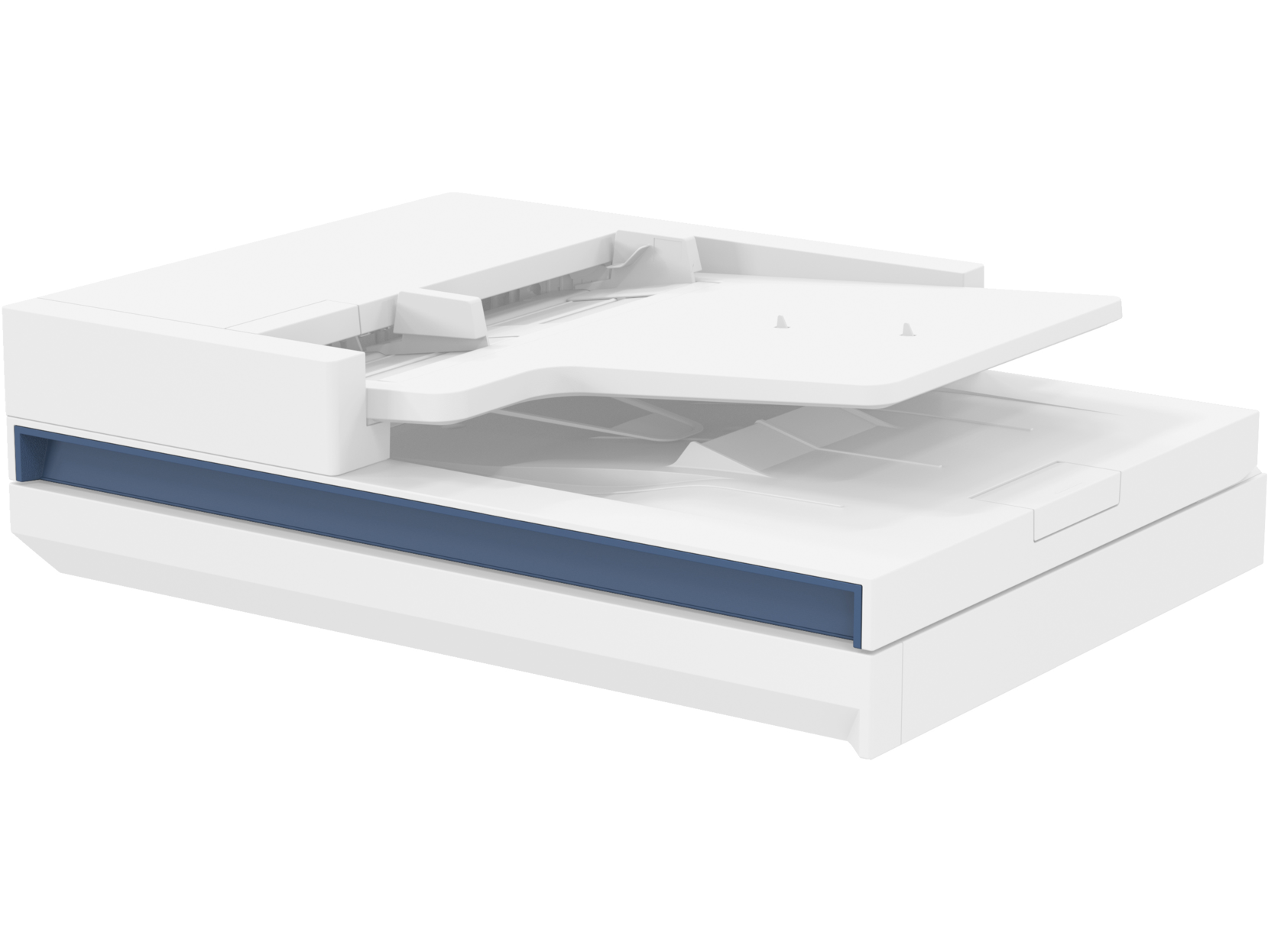 HP LaserJet 120ipm 100 sheet DADF Scanner 5QK34A, left view