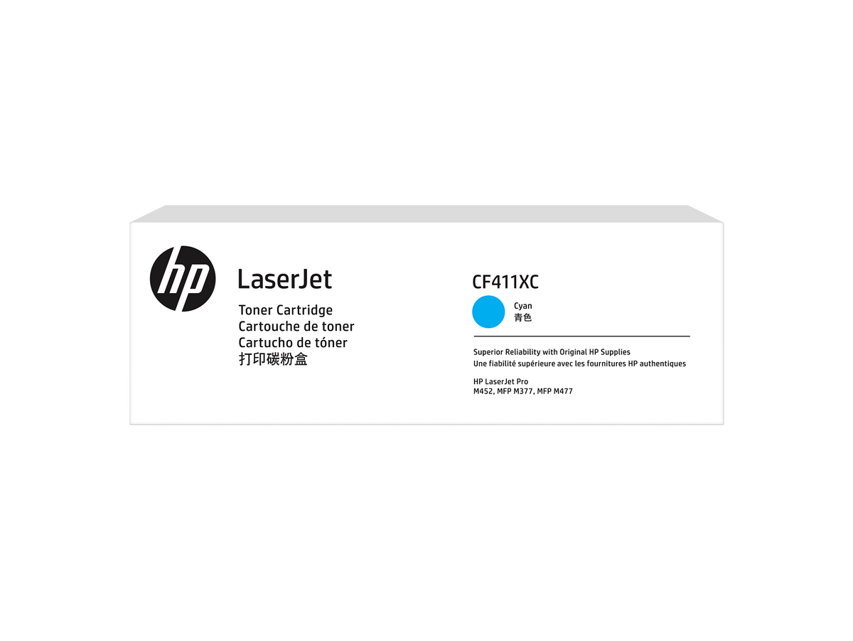 HP CF411XC Cyan Toner Cartridge CF411XC CF411-00906a WW