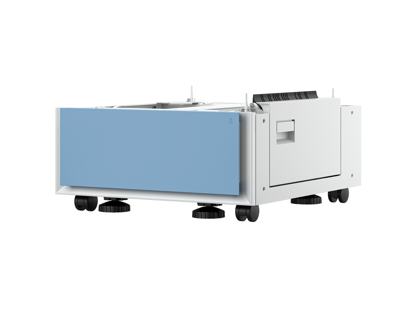 HP LaserJet 2000 sheet Workgroup High Capacity Paper Tray StandA19FVA left view