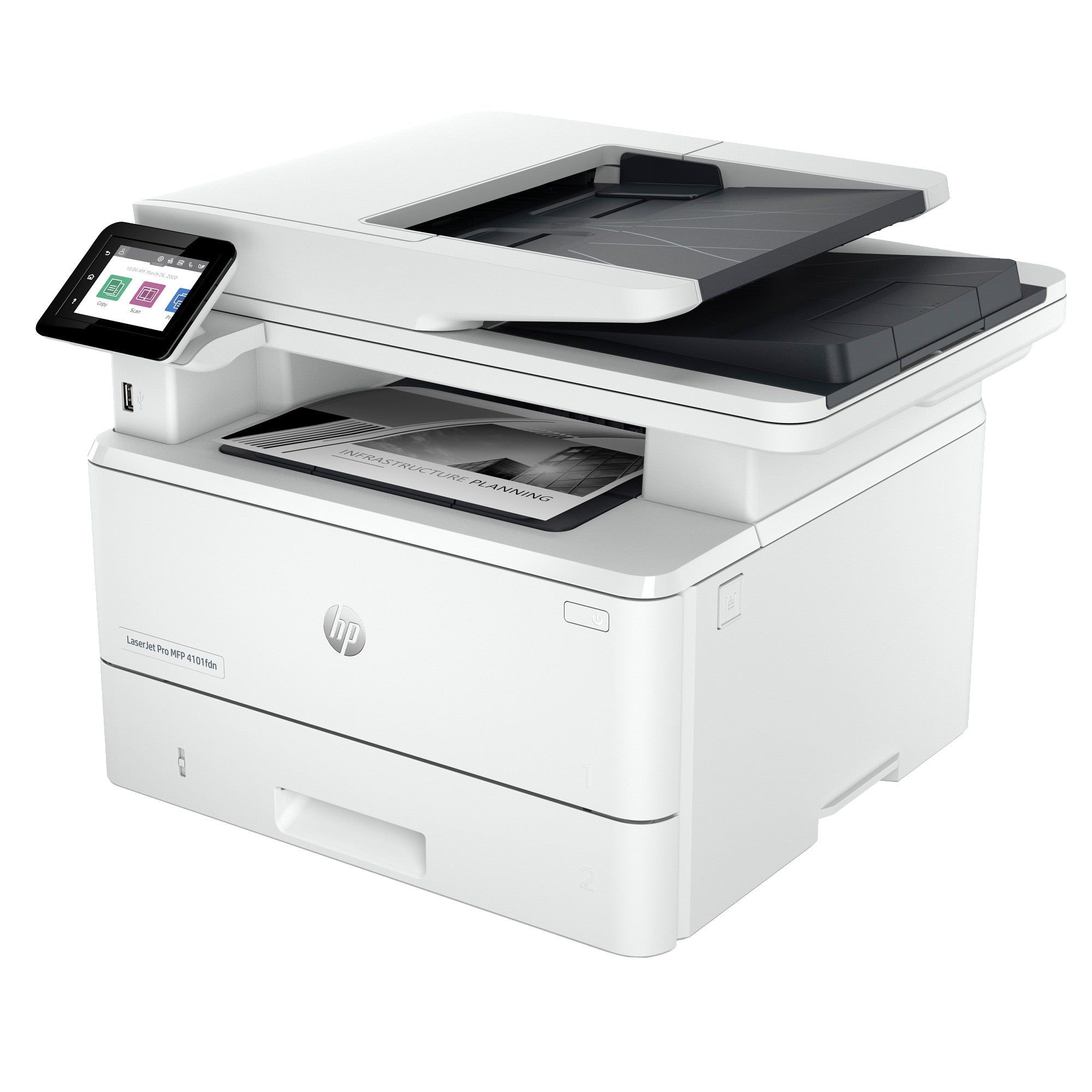 HP LaserJet Pro MFP 4101fdn Printer (2Z618F)