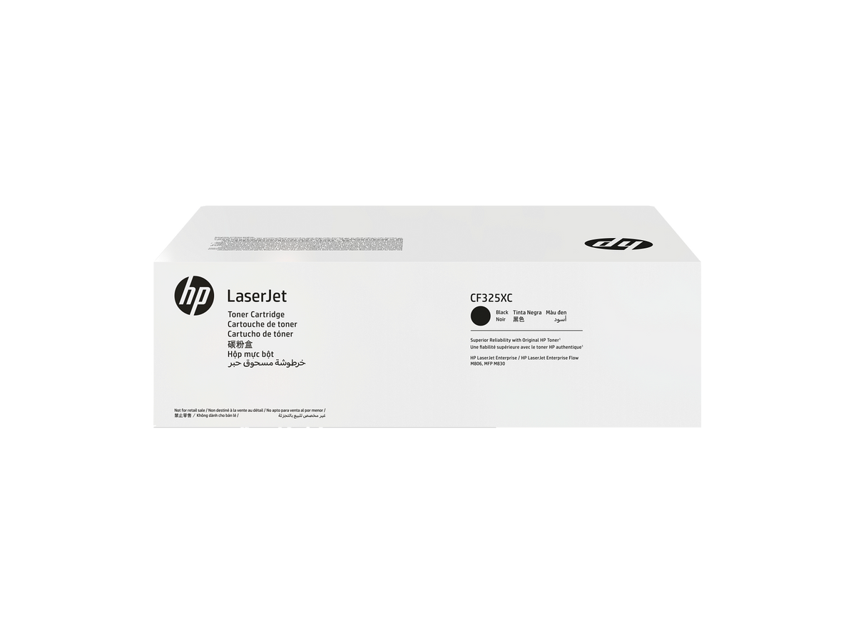 HP CF325XC Black Toner Cartridge CF325-00905b v WW