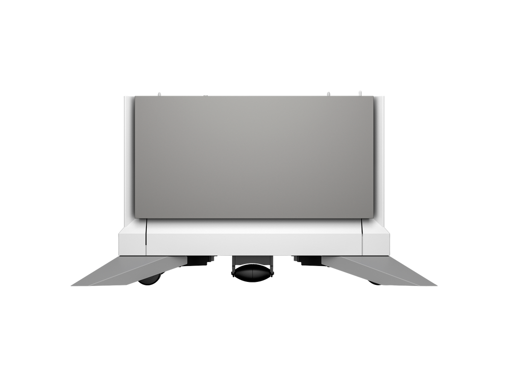 HP Color LaserJet 2100 sheet High Capacity Paper Tray Stand HCI Lunar Gray 65A37A GreyBG Front
