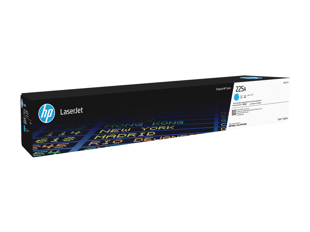 HP LaserJet 225A Cyan Toner Cartridge W2251A W2251-00009a WW