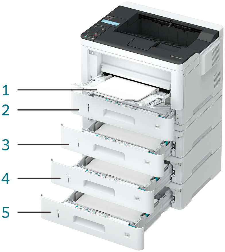 Fujifilm A3 Mono Printer ApeosPrint 4560 (AP4560-1Y)