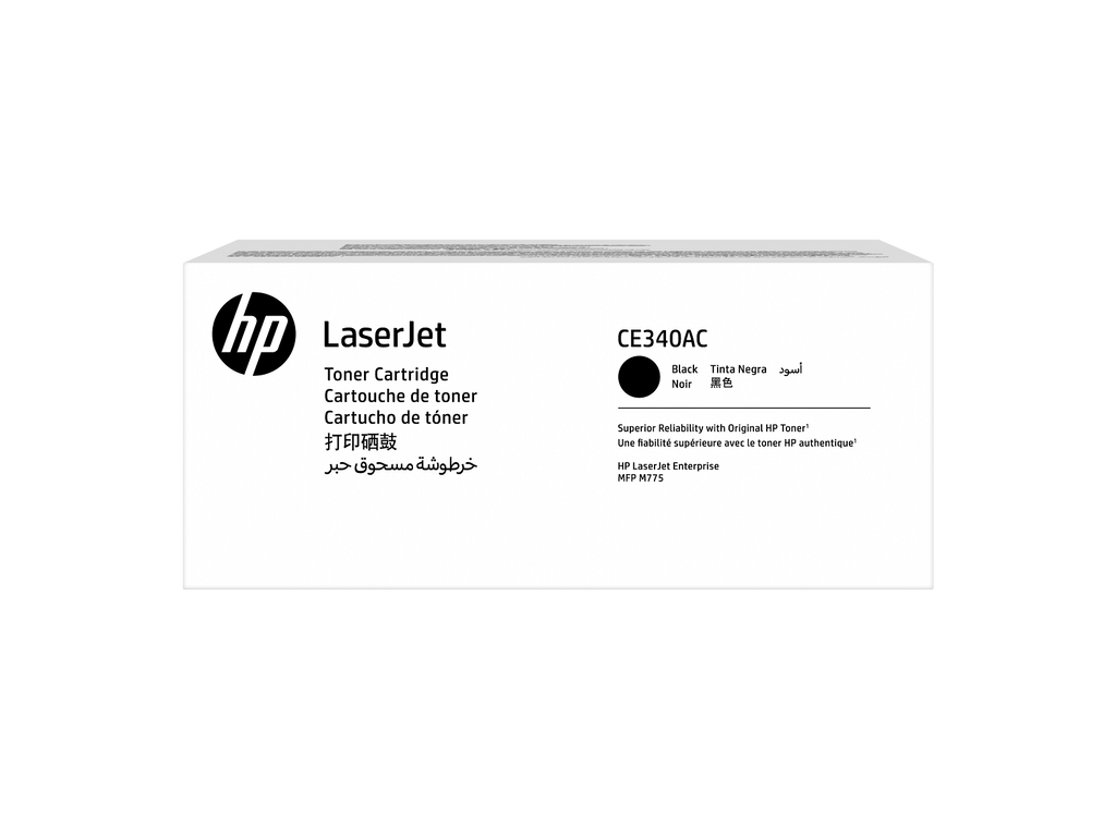 HP CE340AC Black Toner Cartridge CE340-00904a WW