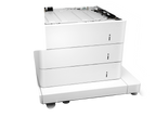 HP LaserJet 3x550-sheet paper feeder with cabinet