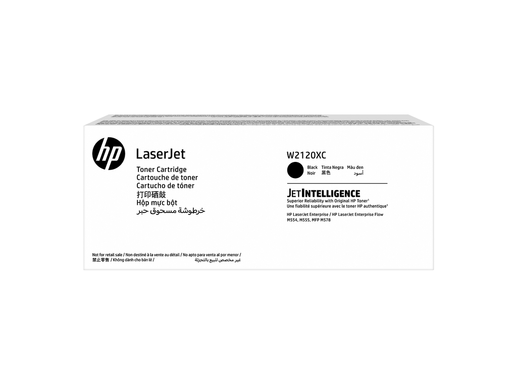 HP W2120XC Black Toner Cartridge - W2120-00905a WW