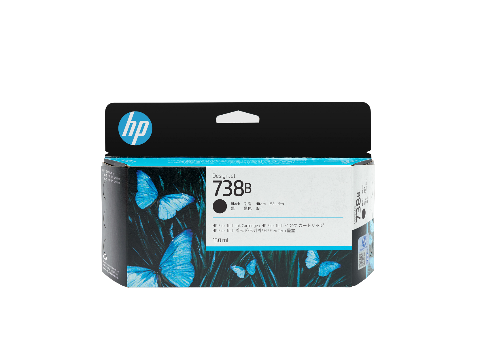 HP 738B Flex Tech Inks 130ml Black