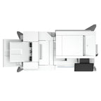 HP Color LaserJet Enterprise Flow MFP 6800zfw+ Printer (6QN38A)