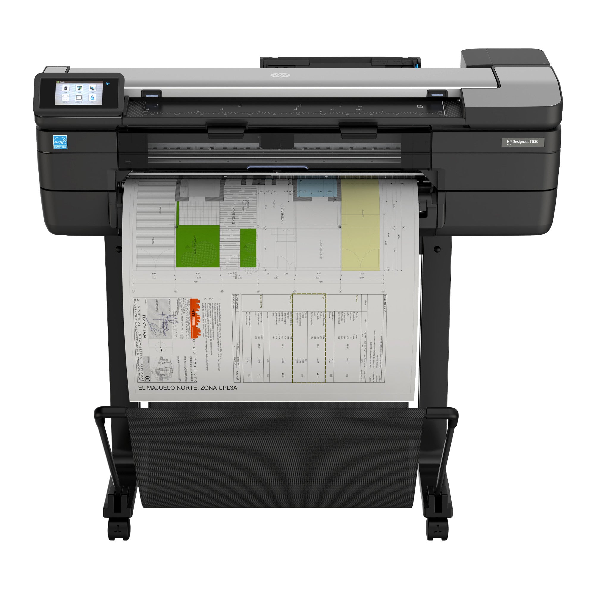 HP DesignJet T830 24-in Multifunction Printer (F9A28E)
