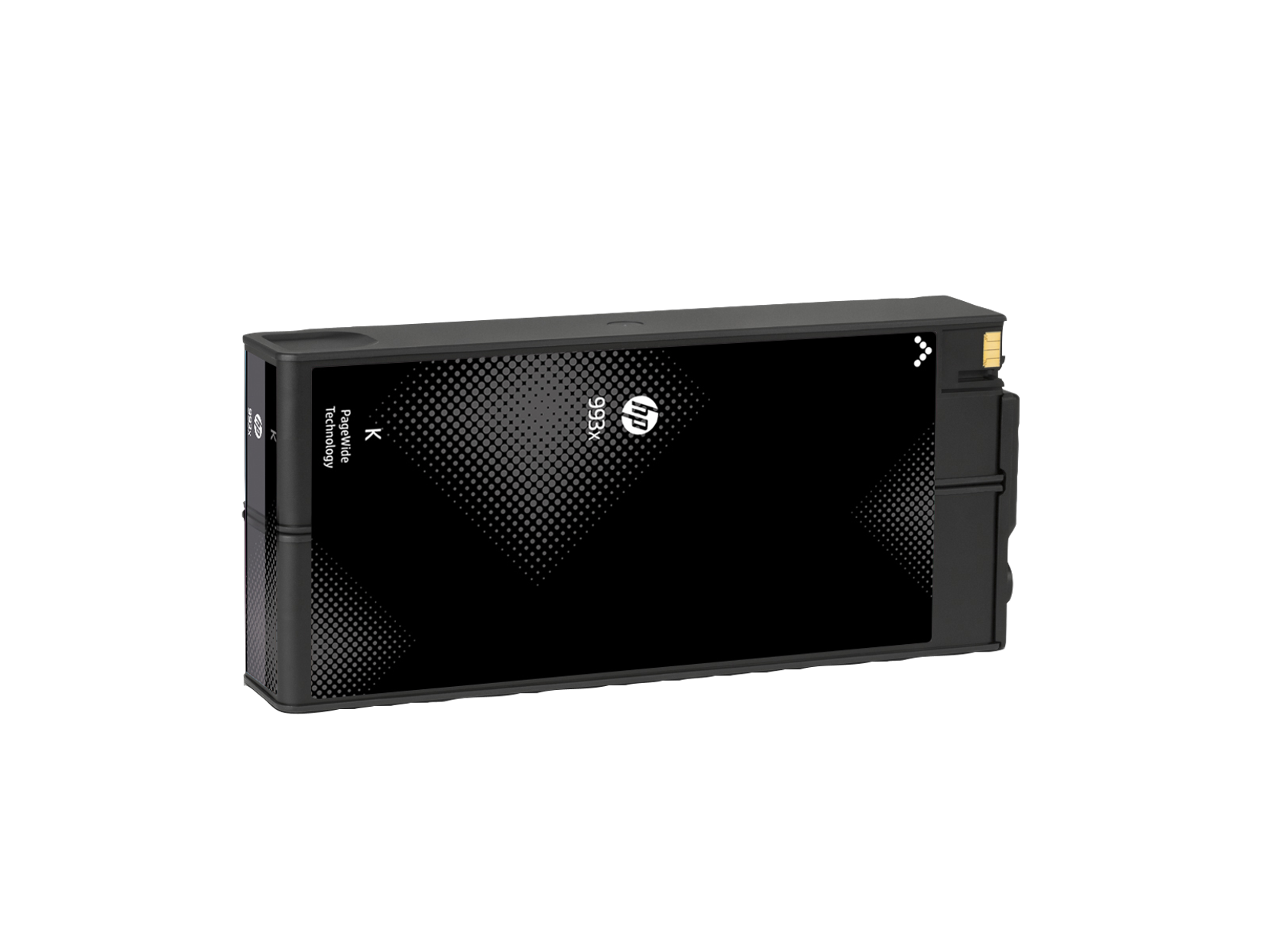 HP 993X Black Original PageWide Crtg 100mm_Right facing